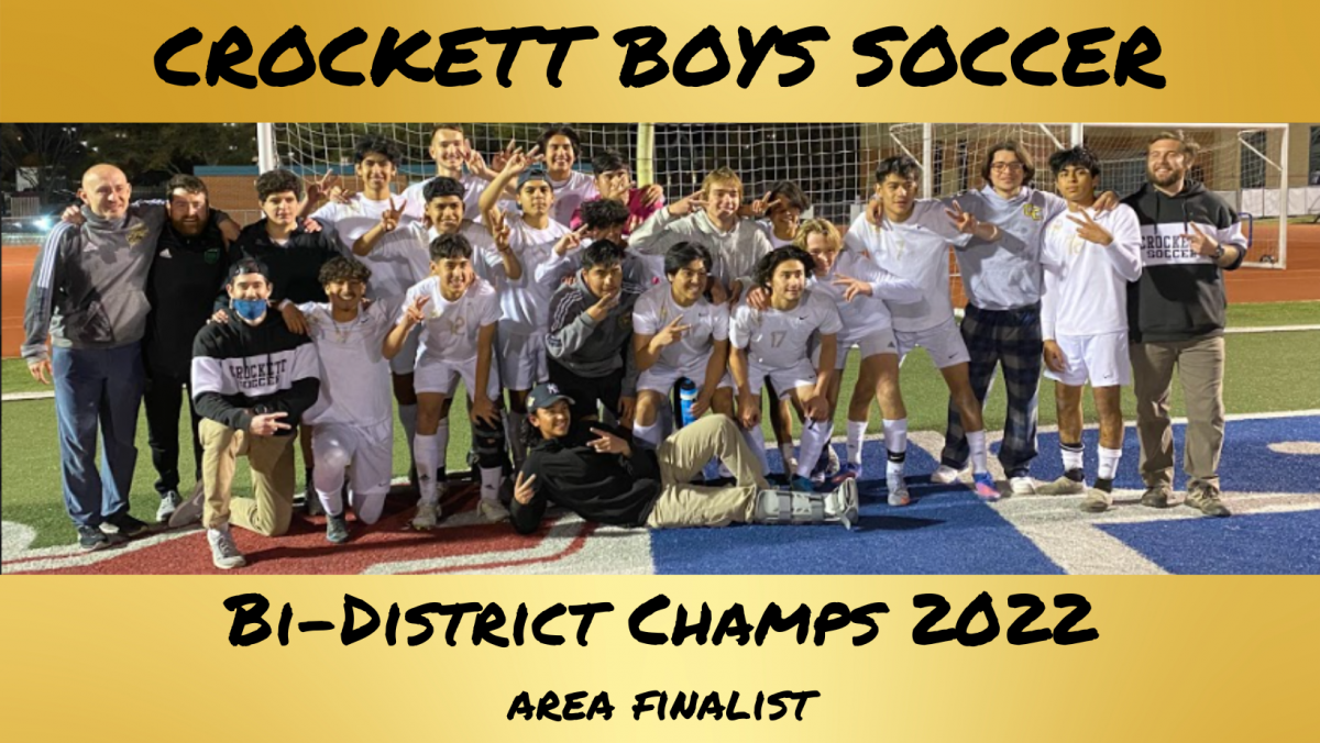 Crockett Varsity Soccer Bi-District Champs
