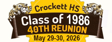 Crockett 40th Reunion
