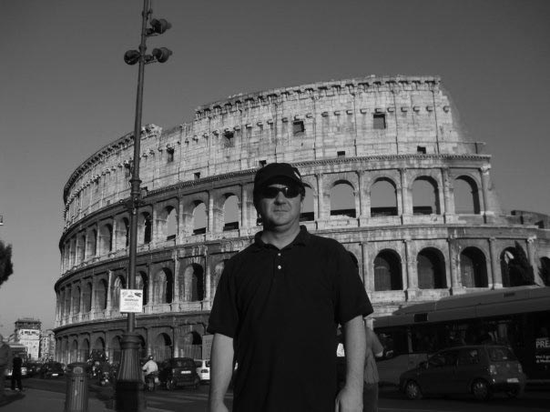 Mr. Morgan touring Rome in 2009