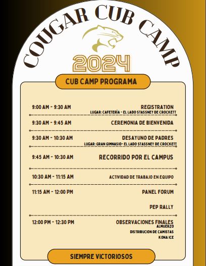 Cougar Cub Camp (Spanish)