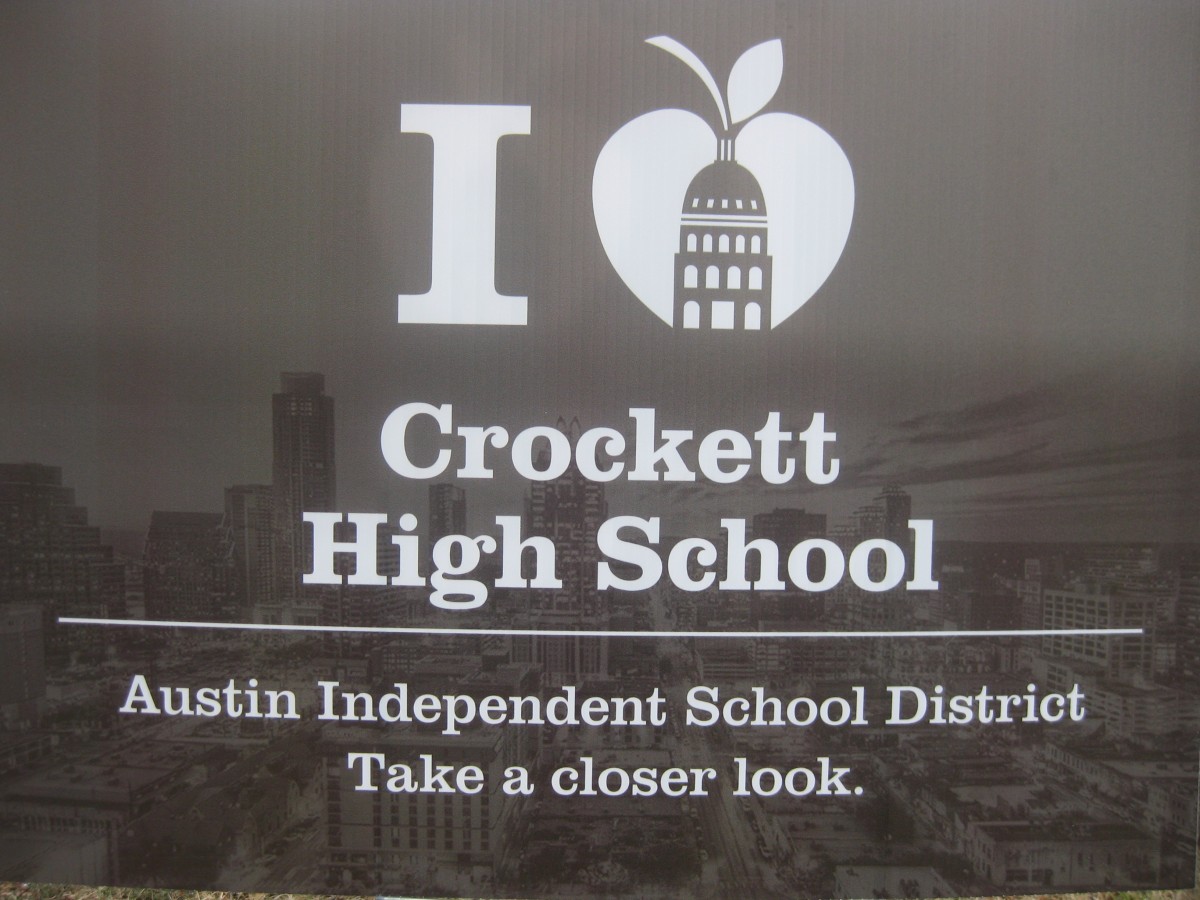 We love Crockett High School