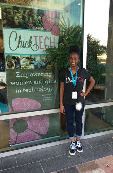 Crockett students participate in ChickTech Program at Google (w/Mr. Morgan)