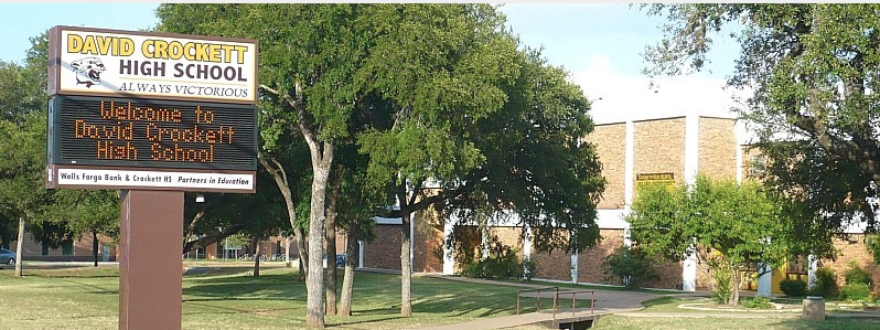 Crockett High School Campus